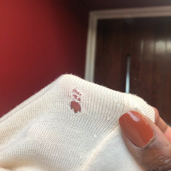 Elie Tahari Lace Neck Blouse - Picture 8 of 8